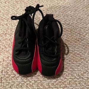 Jordan 12 flu game baby soft bottom shoes